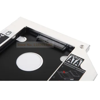 Универсальный 9,0 мм SATA 2-й Жесткий диск HDD SSD Оптический Адаптер Caddy Frame для Fujitsu LifeBook H730 T732 T734 T902 T725 S904 UJ8E2