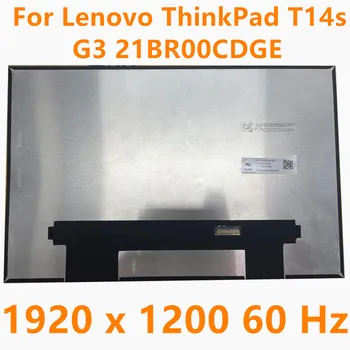 Для ноутбука Lenovo ThinkPad T14s G3 21BR00CDGE Светодиодный ЖК-экран S Широкоэкранный 14,00 дюймовый ЖК-дисплей В Сборе Без сенсорного экрана