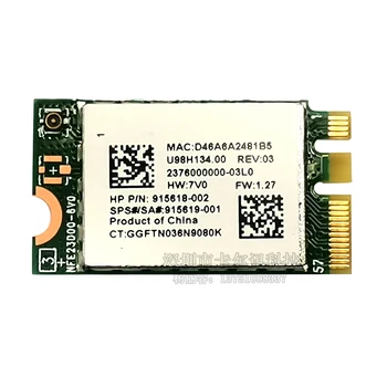 Для Realtek RTL8723DE 300 Мбит/с NGFF M2 Беспроводная Сетевая карта Bluetooth 4.0 Для DELL HP Samsung Acer SPS 915619-001 915618-002