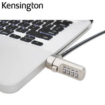 Кодовый замок для ноутбука Kensington с защитой от кражи стальным кабелем длиной 1,8 м 6 футов для мониторов и проекторов