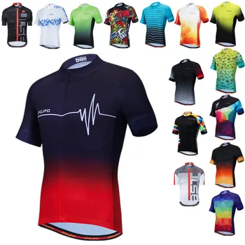 Велосипедная майка ECG для мужчин, летняя майка для горного велосипеда, топы, рубашка для шоссейного велоспорта с коротким рукавом, MTB велосипедная одежда, велосипедная куртка