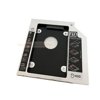 Универсальный 9,0 мм SATA 2-й Жесткий диск HDD SSD Отсек Оптический Адаптер Caddy Frame для Acer Aspire F15 F5-571G-5910 F5-573G DA8A6SH