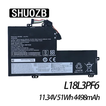 Аккумулятор для ноутбука L18L3PF6 Для Lenovo ideapad S540-15IWL L18M3PF9 11,34 V 51Wh 4498mAh Новый SHUOZB