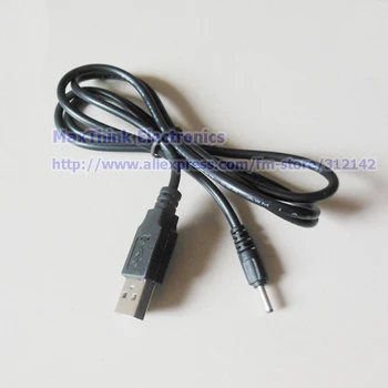 Высококачественный USB-кабель для зарядки, штекер от USB A до 0,7x2,5 мм, штекерный соединительный кабель постоянного тока, 20 шт., бесплатная доставка