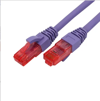 Z1202-Сетевой кабель Super six Gigabit 8-жильный cat6a networ сетевой кабель Super six с двойным экранированием, сетевой соединительный широкополосный кабель