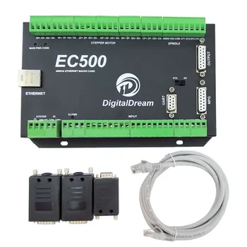 ЧПУ Mach3 Ethernet Контроллер движения EC500 460 кГц 3/4/5/6 Осевая плата управления движением для фрезерного станка