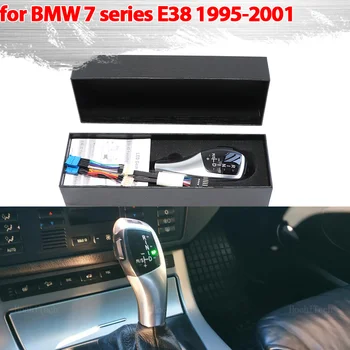 Светодиодная Ручка Переключения передач Головка Рычага Переключения передач Головка Совершенно Новых Автозапчастей для BMW 7 серии E38 730i 735i 740i 740d 1995-2001