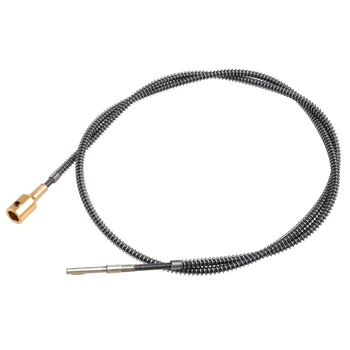 металлический трубчатый кабель с пружинным покрытием длиной 98 см для ротационной шлифовальной машины Гибкий