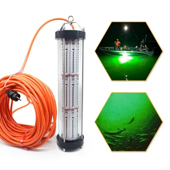 3000 Вт Подводный светильник для ловли рыбы с высокой мачтой Светодиодный прожектор для морской рыбалки