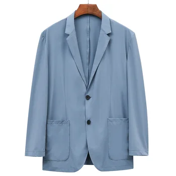 6445-Мужская деловая повседневная куртка в полоску в полоску jet jacket, куртка single West top