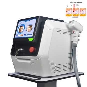 Диодный лазерный прибор мощностью 1200 Вт 808 нм, 755-1064 нм, Александритовый лазер для наилучшего эффекта удаления волос