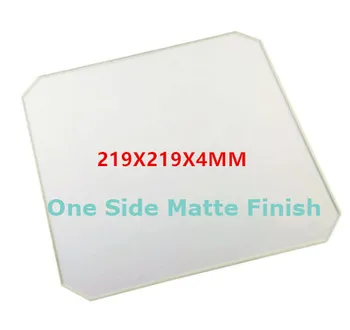 1шт 219x219x4 мм Платформа принтера Полировальный коврик для печати закаленное стекло пластина клей запас бульдог клип для Anet A8/Wanhao/Monoprice