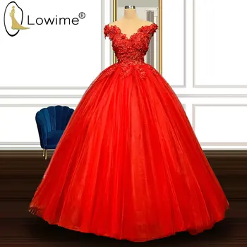 Красные Вечерние платья Трапециевидной формы с аппликацией 2020, Пышные Иллюзионные бусины с круглым вырезом, Вечернее женское платье Длиной до пола, Vestido De Soiree