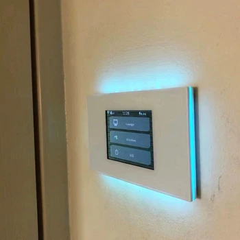 Домашняя автоматизация Lanbon 5 моделей в 1 ЖК-переключатель WiFi умный дом с энергопотреблением Google alexa