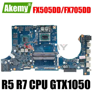 FX505DD FX705DD Материнская плата GTX1050 GPU AMD R5 R7 CPU для ASUS FX705D FX505DT FX95DT FX95D Материнская плата ноутбука Материнская плата