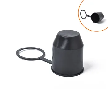 Шаровая крышка прицепа, Буксировочный Фаркоп, Защита сцепного устройства, 50 мм Черный Прочный Колпачок