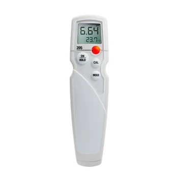 Для 205 Измеритель pH/температуры Измеритель pH/температуры для полутвердых сред