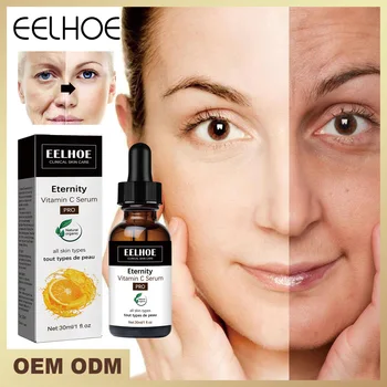 Сыворотка EELHOE с витамином С, многоактивная укрепляющая кожу сыворотка против старения и морщин, средства по уходу за кожей