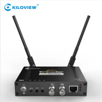 Кодировщик Kiloview WIFI 4G, HD SDI-RTMP RTSP SRT Беспроводной видеокодер H264