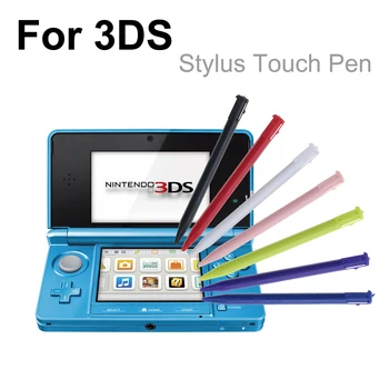 4 шт./лот, 7 цветов, многоцветная пластиковая ручка с сенсорным экраном, стилус, Портативная ручка, карандаш, набор сенсорных ручек для 3DS
