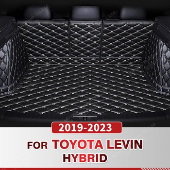 Автоматический коврик для багажника с полным покрытием для Toyota Levin Hybrid 2019-2023 22 21 20, Автомобильный коврик для багажника, аксессуары для защиты интерьера