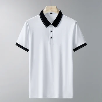 Дизайнерская модная рубашка поло из 95% хлопка Премиум-класса, Мужская Дизайнерская повседневная одежда с коротким рукавом, Летняя мужская одежда 2023
