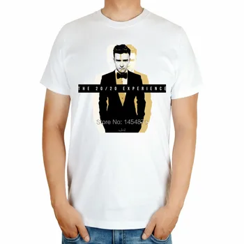5 дизайнов, брендовая футболка Джастина Тимберлейка в стиле поп-музыки, белые рубашки для фитнеса, повседневная мужская одежда camiseta