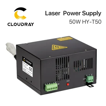 Источник питания CO2-лазера Cloudray мощностью 50 Вт для Станка для лазерной гравировки CO2 серии HY-T50 T/W