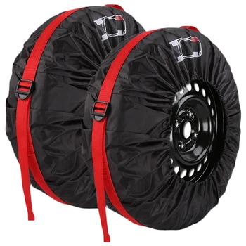Универсальный автомобильный чехол для запасного колеса, пылезащитная водонепроницаемая сумка для хранения, Автомобильные защитные чехлы для шин S/L