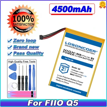 Аккумулятор LOSONCOER 4500 мАч 874866 Q5 для Fiio Q5 Q5S