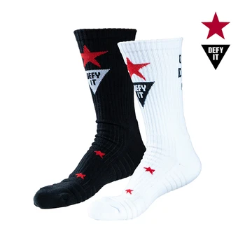 Две пары черных треугольных носков китайской серии Fitness Fashion для Мужских спортивных баскетбольных носков
