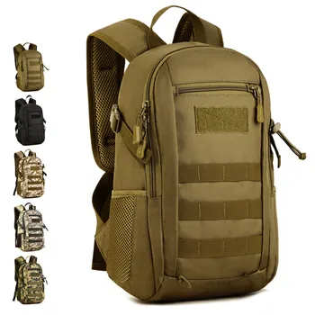 12-литровый Мини-рюкзак, военные вентиляторы, Molle, тактическая сумка, школьная сумка для студентов, Штурмовой пакет, Походные сумки для Кемпинга, Велоспорта