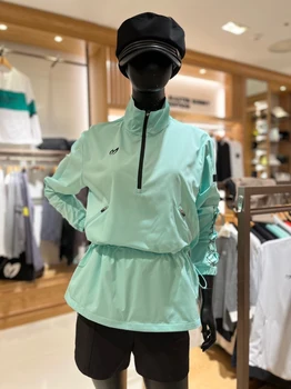 23 Новый Женский Ветрозащитный солнцезащитный Блейзер Rabbit Golf, повседневная куртка для гольфа с длинным рукавом на талии
