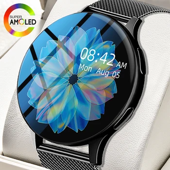 Новые Умные часы для мужчин с Bluetooth-вызовом 1,28 дюйма, спортивные водонепроницаемые умные часы для женщин, фитнес-трекер для Android IOS