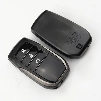 Чехол для ключей Smart Remote Key Shell для Toyota Highlander RAV4 3 кнопки SUV Big Truck Repalcement Key Case
