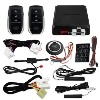 EASYGUARD Plug & Play CAN BUS подходит для автомобильной сигнализации INNOVA 2016-2019 PKE smart key remote starter toyota push для запуска