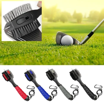 Щетка для чистки клюшек, Карабин, брелок для ключей, Выдвижная катушка, Леска, сумка для гольфа, Аксессуары, снаряжение для мужчин и женщин, игроков в гольф