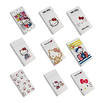 Мультяшный Женский Тонкий портсигар Sanrio Hello Kitty, высококачественные Милые аксессуары для сигарет, подарок на День рождения в стиле Аниме Kawaii