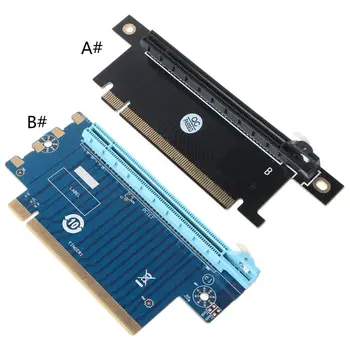 PCI Express 16X Riser PCIe видеокарта 90 градусов Адаптер для хоста 1U/2U 4/6 см
