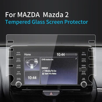 Для Mazda 2 Screen Protector 2023 Консоль Из Закаленного Стекла Защитная Пленка Mazda2 Navigator Защита Автомобильных Аксессуаров