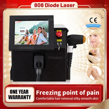 Лучшая Лазерная машина для Перманентного удаления волос с диодом длиной волны 808 нм, Черное Золото 755 808 1064
