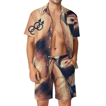 Мужской пляжный костюм для геев Scent of A Man Наивысшего качества, брючный костюм из 2 предметов, высококачественный Пляжный Размер Eur