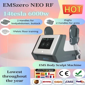 Машина Emslim Портативная NEO Nova EMSzero RF Для Ваяния тела EMS, Машина для Похудения, Сжигания жира, Потери веса для салона