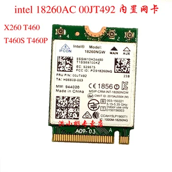 JINYUSHI для Intel 18260AC 18260NGW 00JT492 Трехдиапазонная беспроводная карта + 4.1 Bluetooth для Lenovo X260 T460 T460S T460P YOGA 260