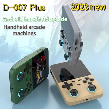 2023 Новые игровые приставки D007 Plus 3,5 Дюйма Портативные игровые плееры 10000 + игровых ретро-устройств Портативная электронная консоль